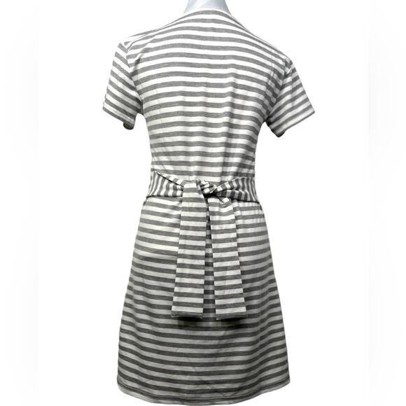 BB Dakota Stripe Tie Waist Dress Size S - Picture 2 of 9
